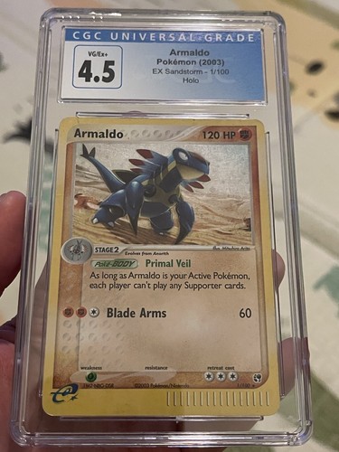 Armaldo graded CGC 4.5 for sale on eBay