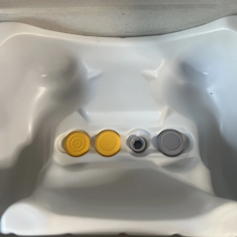 NEW Wireless GameCube Joycons Joy-Con Controller Nintendo Switch 1 & 2- Platinum - Image 3 of 4