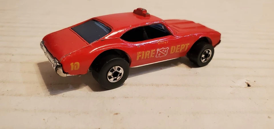 Hot Wheels 1969 Redline Oldsmobile 442 Fire Department Chief 1:64 Diecast  Hg Ko - Image 3 of 4