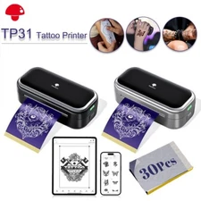 Phomemo TP31 Tattoo Stencil Printer Mini Tattoo Printer Compatible with Tablet