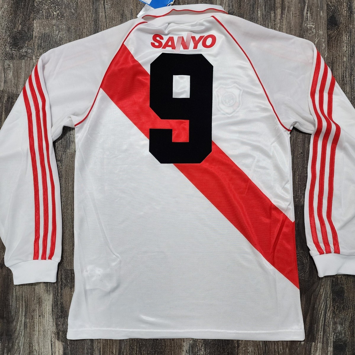 1994 River Plate Home Soccer Jersey Enzo Francescoli Men S Re