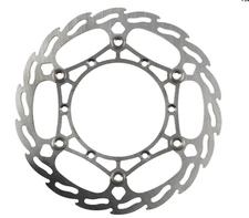 Moto-Master Flame 260mm Floating Steel Brake Rotor Front #111046-PU for Yamaha