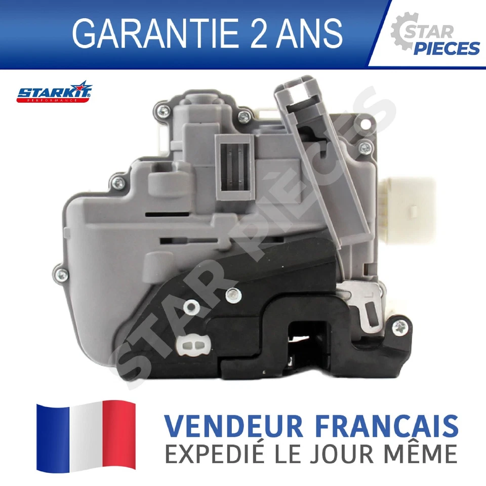 SERRURE DE PORTE AVANT GAUCHE AUDI A3 A4 A6 A8 SEAT EXEO 4F1837015E 4F1837015G - Photo 3/4