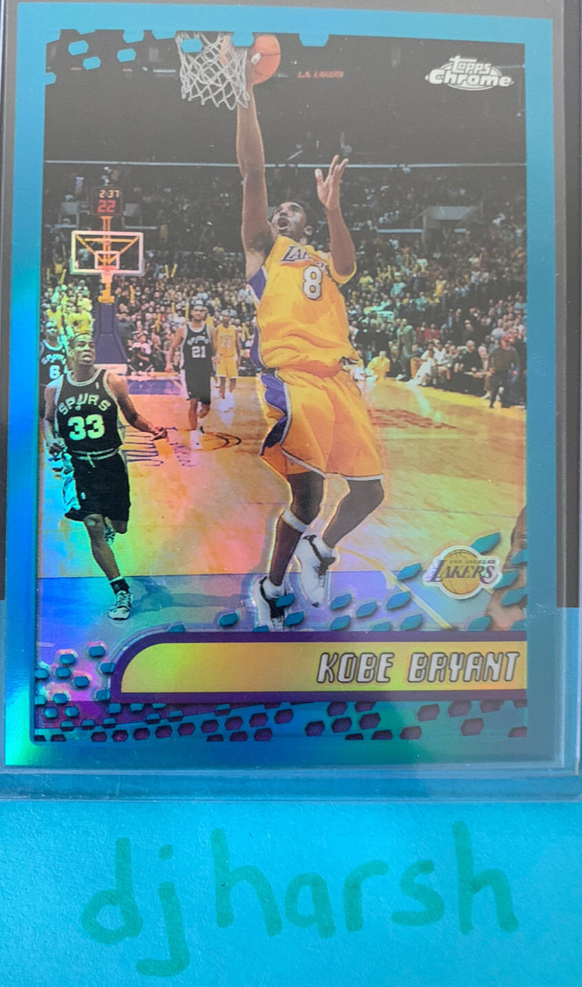 Kobe Bryant 2001 Topps Chrome #50 Refractor Price Guide - Sports