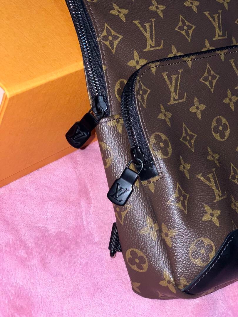Authentic LOUIS VUITTON Monogram Macassar Avenue sling bag