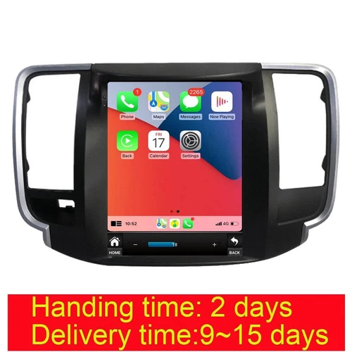 9.7" Android 14 Car Head Unit GPS Radio For 2008-12 Nissan Teana J32 Nav Carplay
