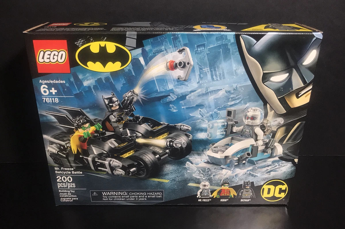 LEGO DC Universe Super Heroes Mr. Freeze Batcycle Battle Set