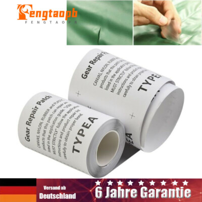TPU Professional Unsichtbares Wasserdichtes Zelt Reparaturband 7.5cm X 375cm DE