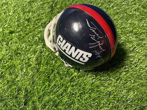 New York Giants Mini Helmet Autographed Gifford and Huff - Picture 3 of 7