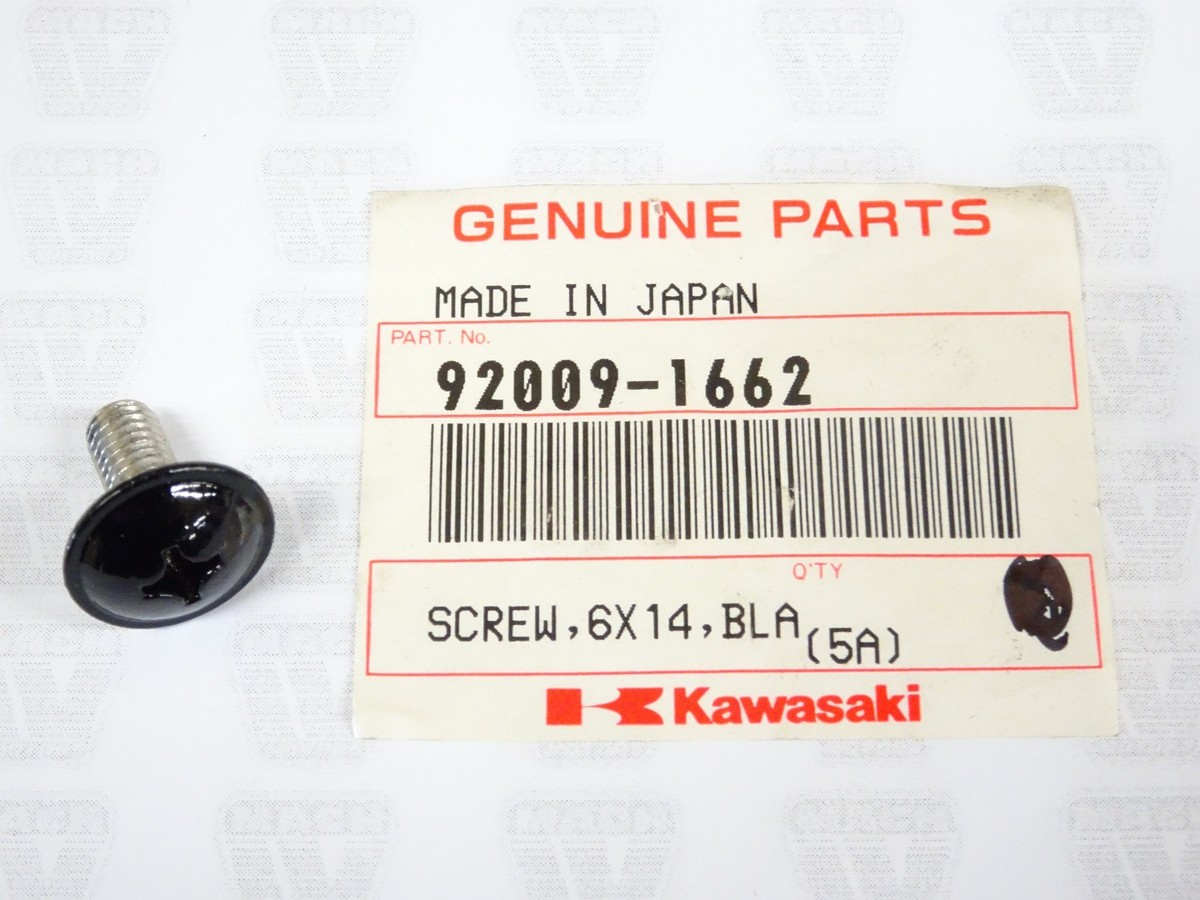 YER Kawasaki NOS NEW 92009-1662 Screw 6x14.5 AN EJ EL EN ER EX