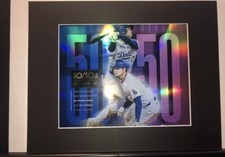 Shohei Ohtani LosAngeles Dodgers MLB Holographic 11x14 Matted Frame
