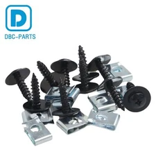 A pack of 10 Fender Liner Bolt & Nut Kit Fit for 2002-2021 Honda Civic