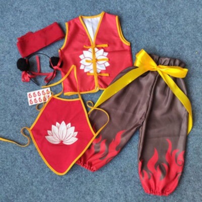 Kids Nezha Costume Cosplay Anime Ne Zha Christmas and Halloween