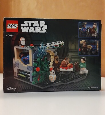 LEGO 40658 MILLENNIUM FALCON FESTLICHES DIORAMA - STAR WARS - Box wenig beschädigt