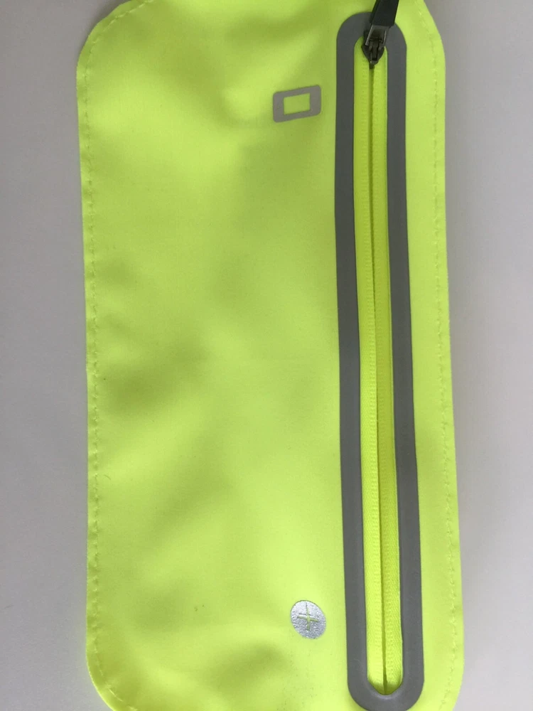 Belt Bag Neon Colors Holds Phone Cards Keys Money Zip Close Adjustable Belt NWT