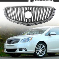 For 2012-2017 Buick Verano Front Bumper Upper Grille Assembly Chrome Replacement