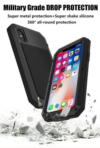 Für iPhone 16 15 14 13 12 Heavy Duty Outdoor Metal Gorilla Stoßfest Handy Hülle - Bild 2 von 29