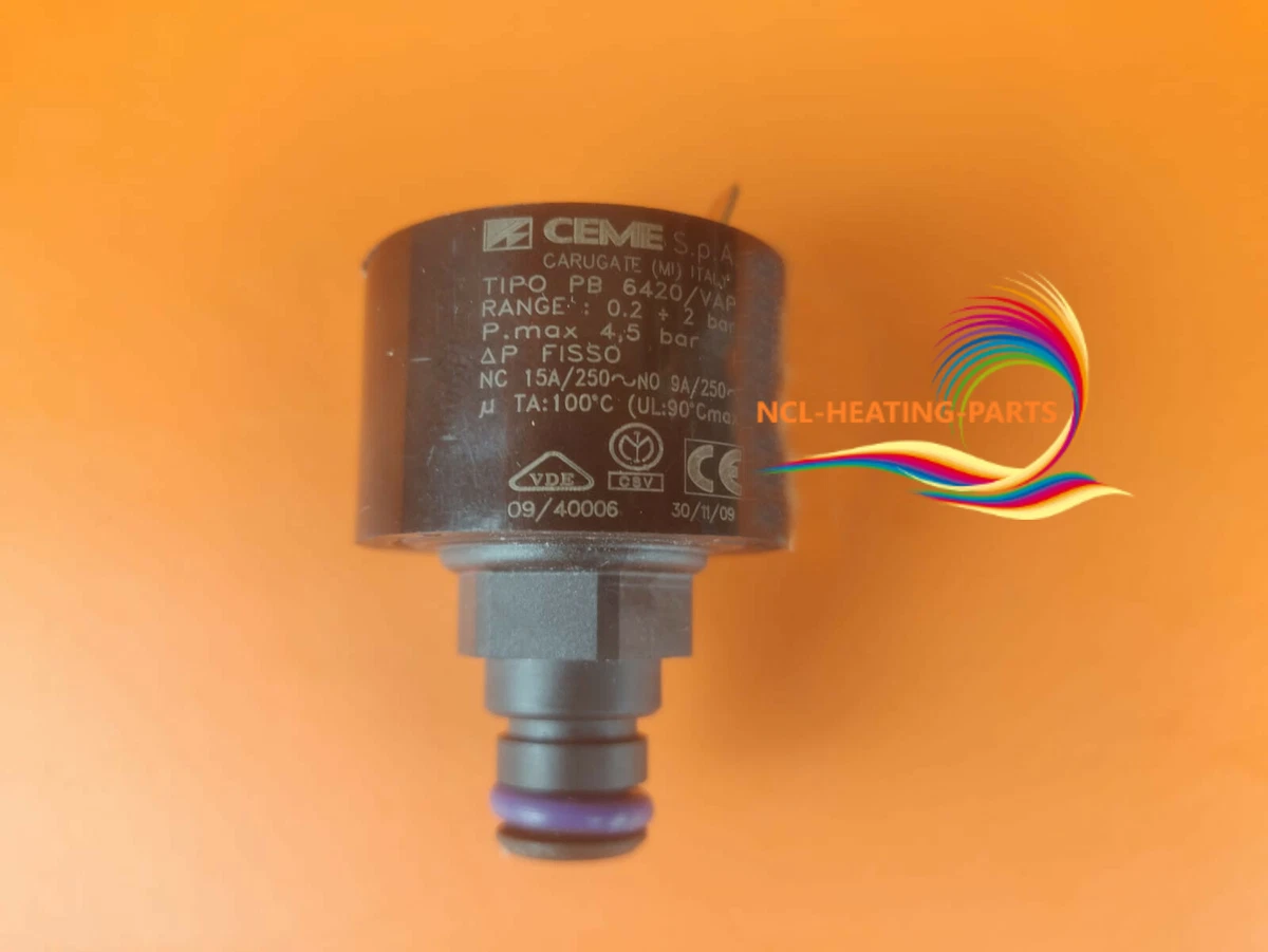 FERROLI OPTIMAX HE PLUS 31C u0026amp; 38C BOILER LOW WATER PRESSURE SWITCH  39818260 | eBay