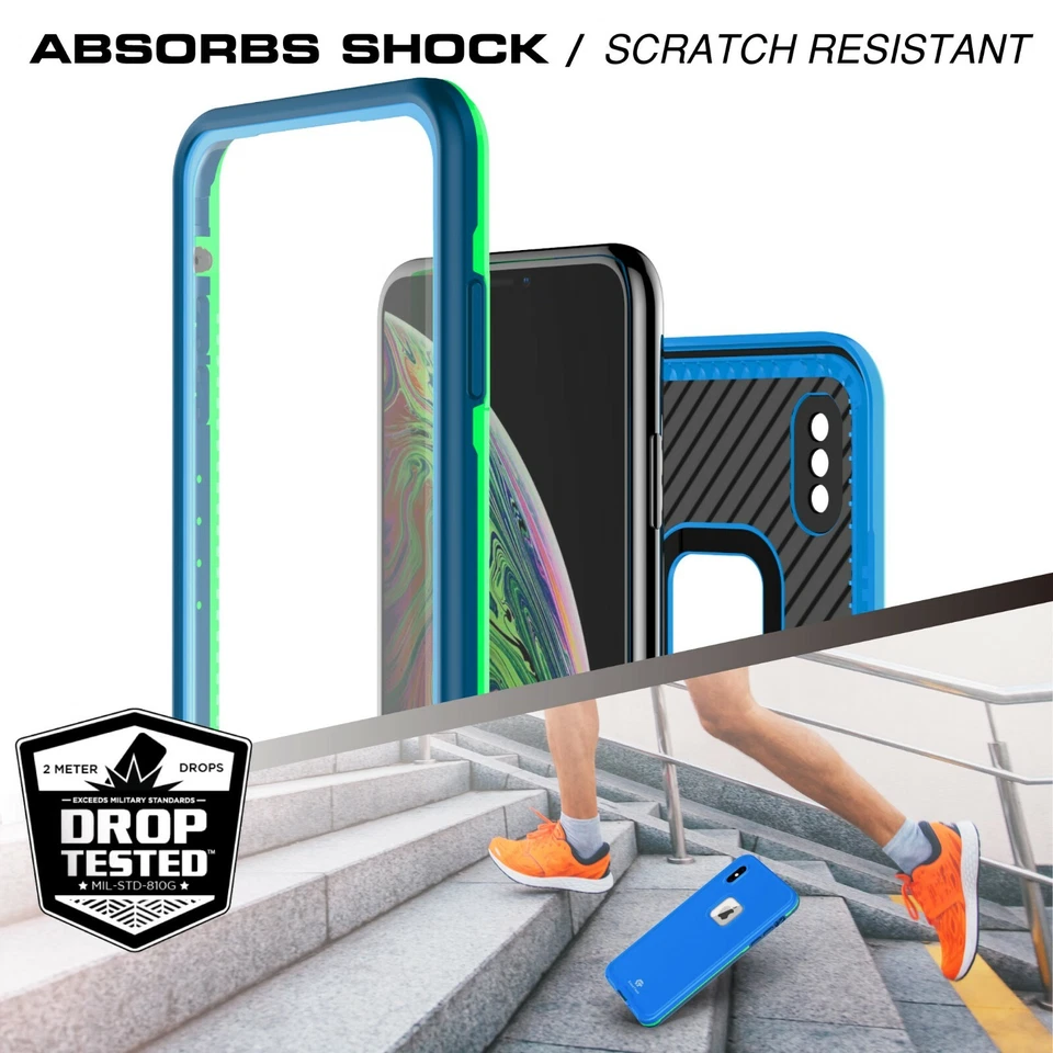 Underwater Shockproof Dirtproof Waterproof Case For Apple iPhone XR XS Max Silm - Image 3 of 4