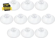 10 Pack Suction Cups 1.8 Inch, Small Rubber Suction Cups for Home Kitchen Bathr,