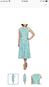 perceptions fit and flare dress