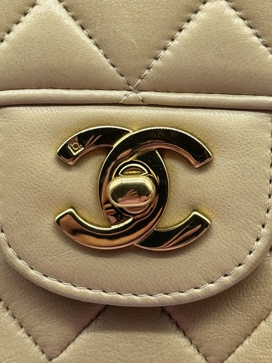 Chanel 24k Gold Hardware Chanel Hallmark Stamp Chanel Bag Hardware