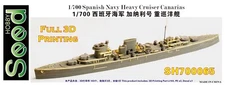 SSMODEL SH700065 1/700 Spanish Navy Heavy Cruiser Canarias