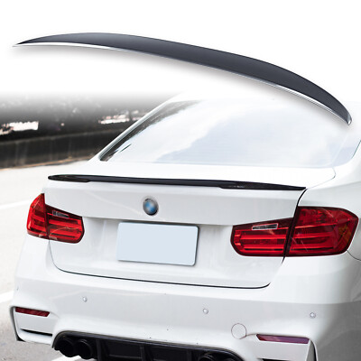Painted B39 Mineral Gray P Style Rear Trunk Spoiler for BMW F30 F80 M3