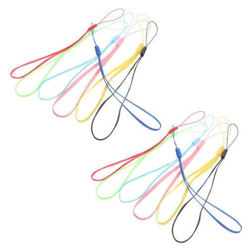 50 Pcs Mobile Phone Cord Hand Wrist Straps Lanyard Wrap Miss Colorful - Zdjęcie 2 z 12