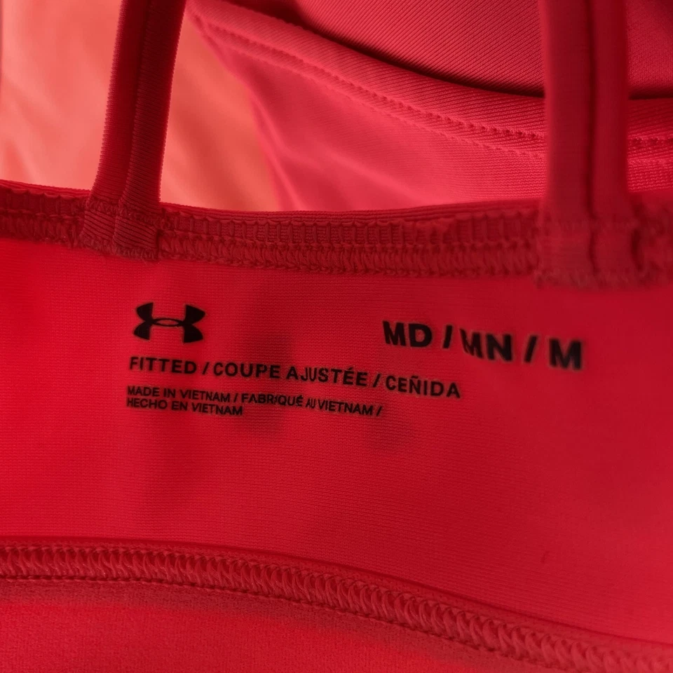 Under Armour Lot (2) Sports Bra Women Medium Running Sportwear Gym Gorpcore Work - Image 4 of 4