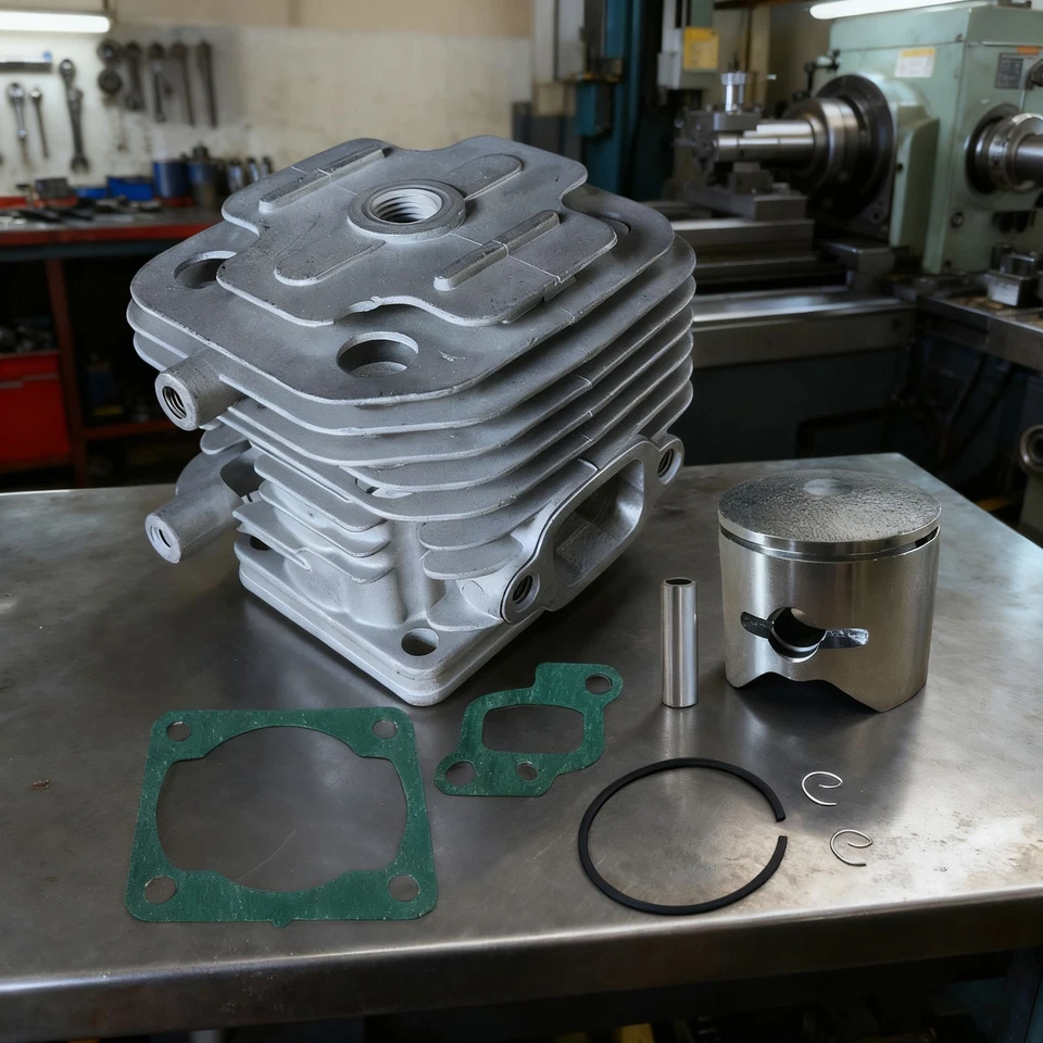 Cylinder Kit 34mm For ZENOAH G260RC RC Car Engine T2700-12110UBJ0 - Image 2 of 4