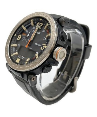 CASIO Pro Trek PRG-600 Men's Analog-Digital Watch Black 37mm Water Resistant