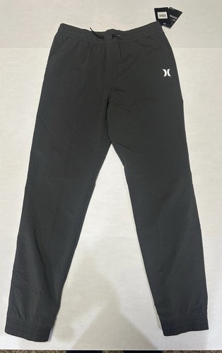 Hurley Boys Black H20-DRI Pants Size Large (14-16) Brand New With Tags