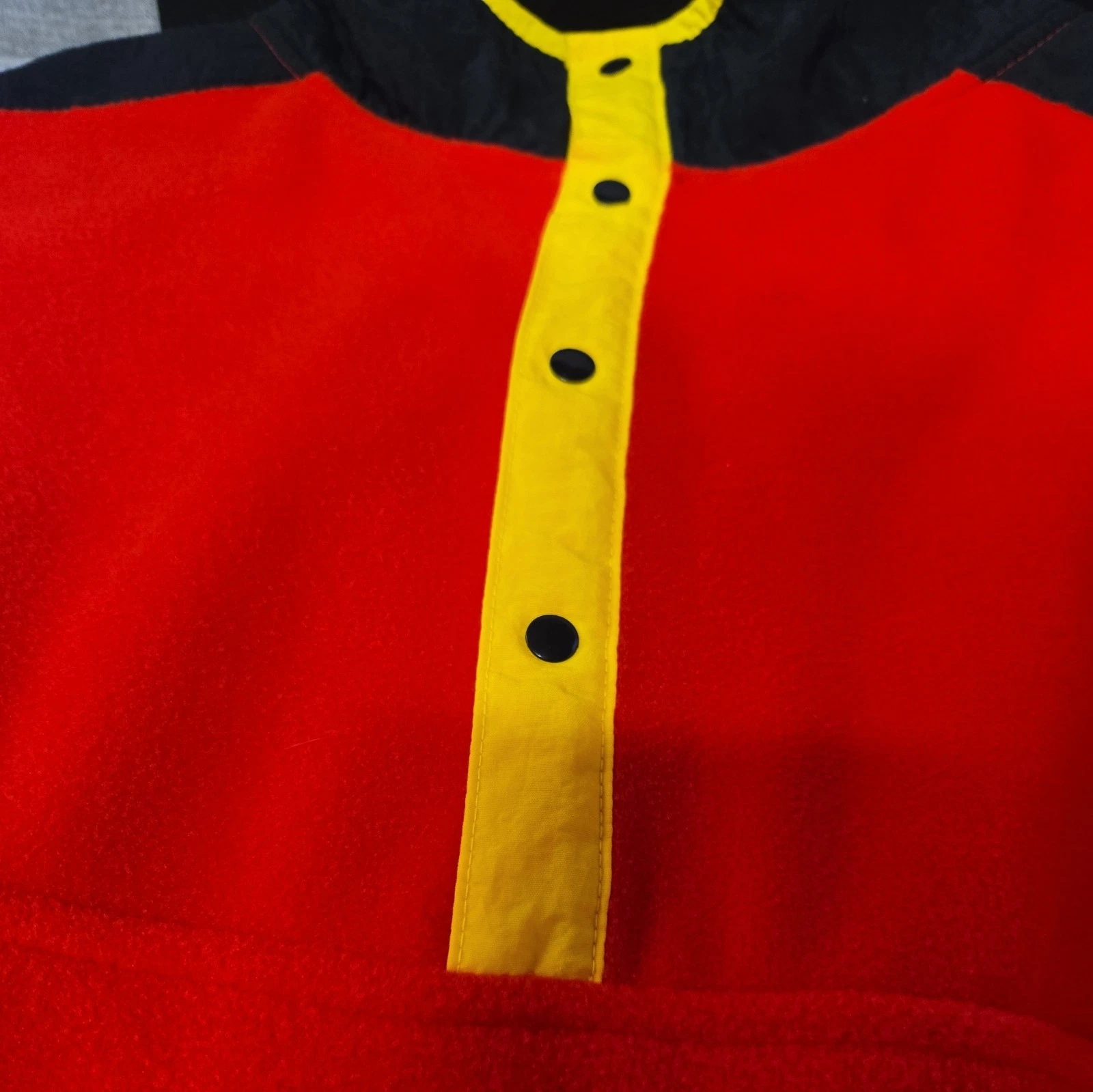 Vintage 1992 Marlboro Adventure Team Mens XL Red Fleece Pullover Jacket NWT image 6