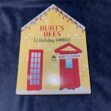 Burt’s Bees Cozy Cabin Holiday Surprises 12 Sticks of Lip Balm Various Flavors