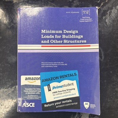 ASCE/SEI 7-10: Minimum Design Loads for Buildings & Other Structures PE EXAM