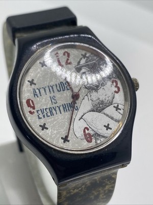 Big Dog Brand Attitude Is Everything Watch Works New Battery