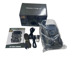 4K Ultra HD Trail Camera With Night Vision Motion Detection & Waterproof Design
