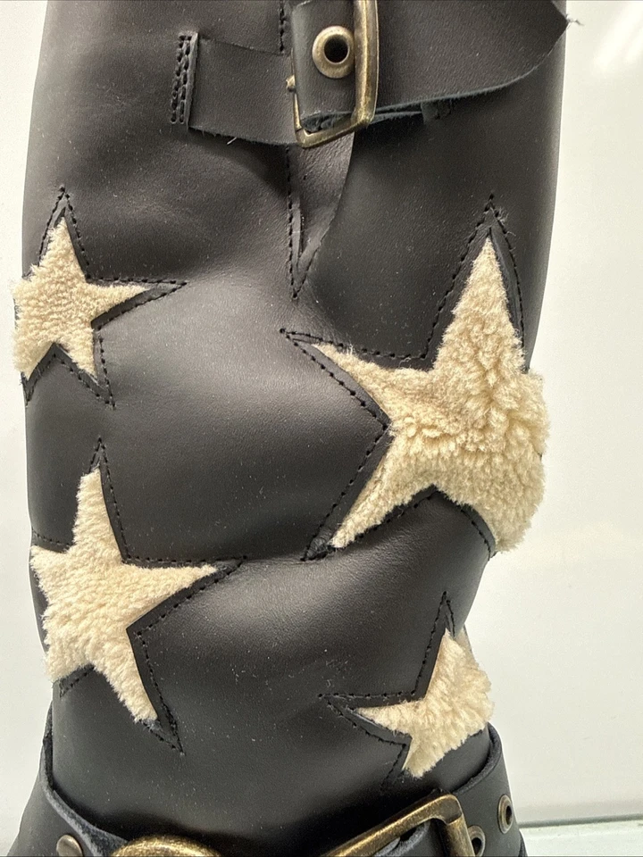 Botas Dingo Star Mid Color Negro Mujer Talla 7, Usadas. Foto 3 de 4