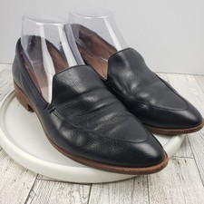 Madewell Loafers Womens Black Leather Slip On Frances Shoes Size 7.5