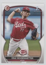 2023 Bowman Draft Cole Schoenwetter #BD-116 15sx