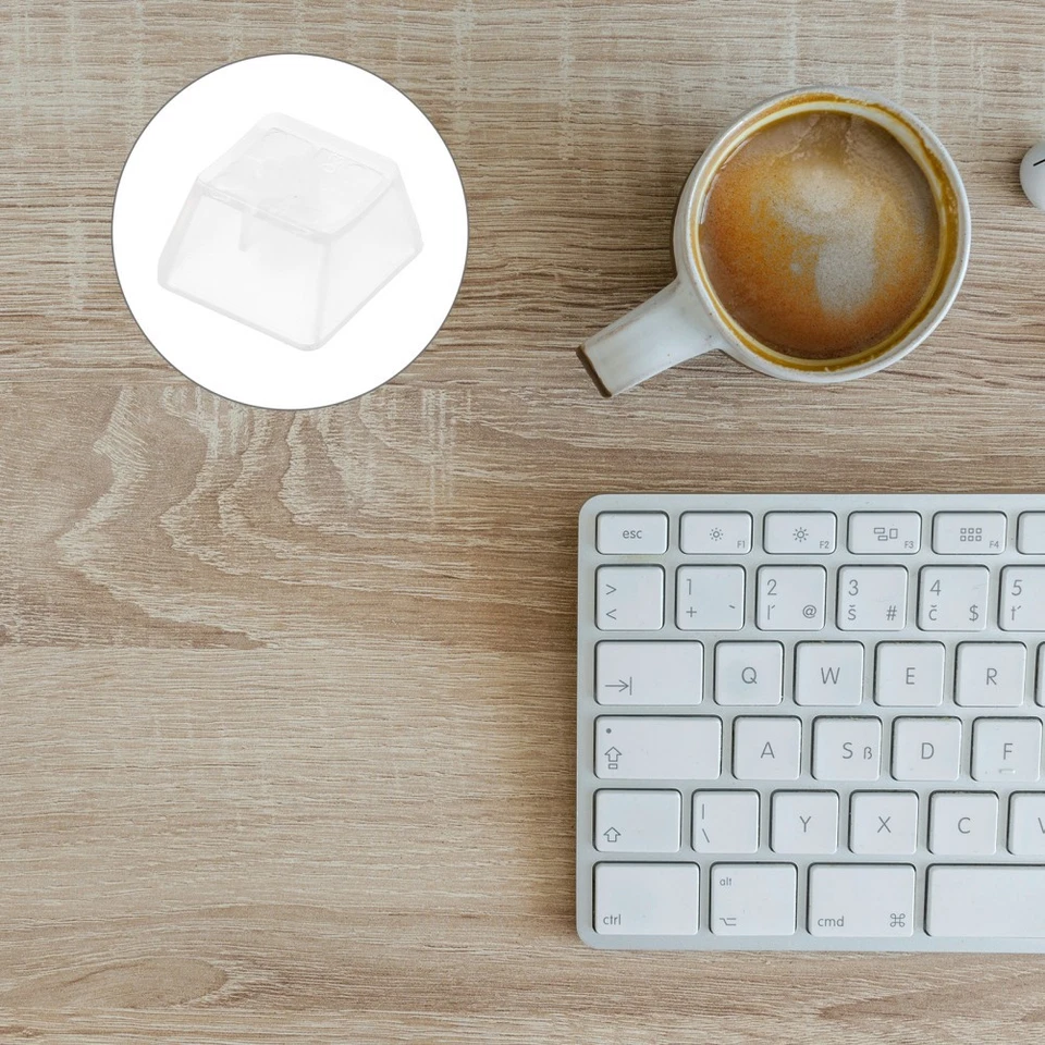 10 Pcs Transparent Keycap Computer Keyboard Mechanical Cover Keys