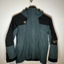 Mountain Hardwear Shell Jacket M Hooded Gortex Ski Sz S/M  20x28* READ* (Flaws)