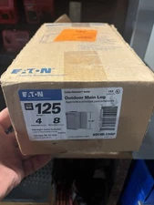 Main Lug Load Center 125 Amp 4-Space 8-Circuit Surface Mount Indoor Outdoor