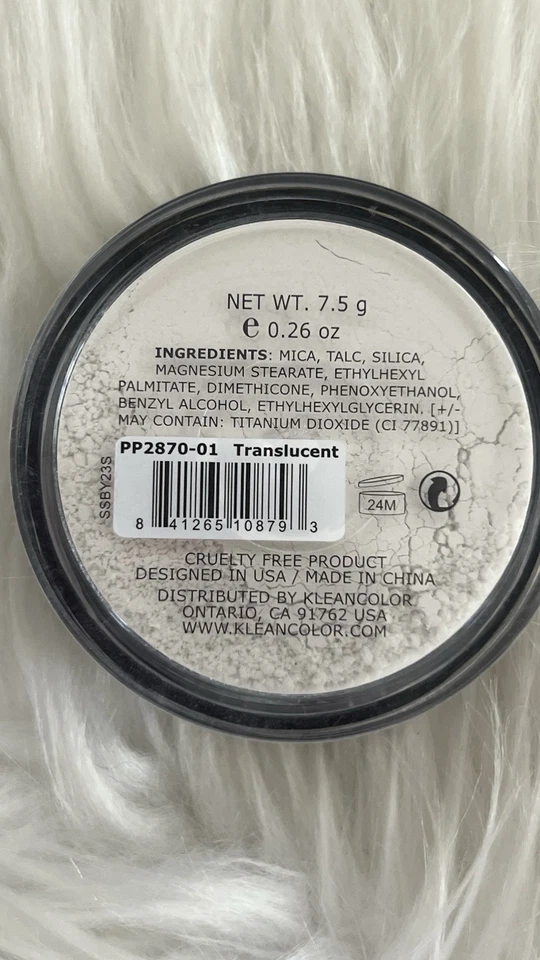 Kleancolor HD High Definition Loose Powder Matte Setting Powder 01 Translucent. - Image 2 of 4