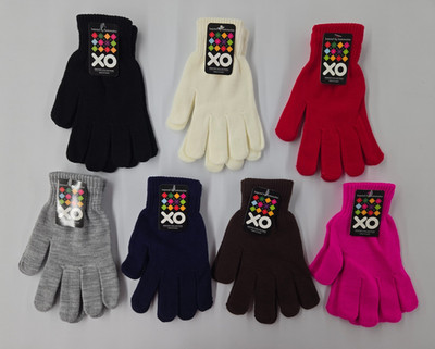 Magic Winter Unisex Stretch Knit Gloves One Size Fits  Most Adults