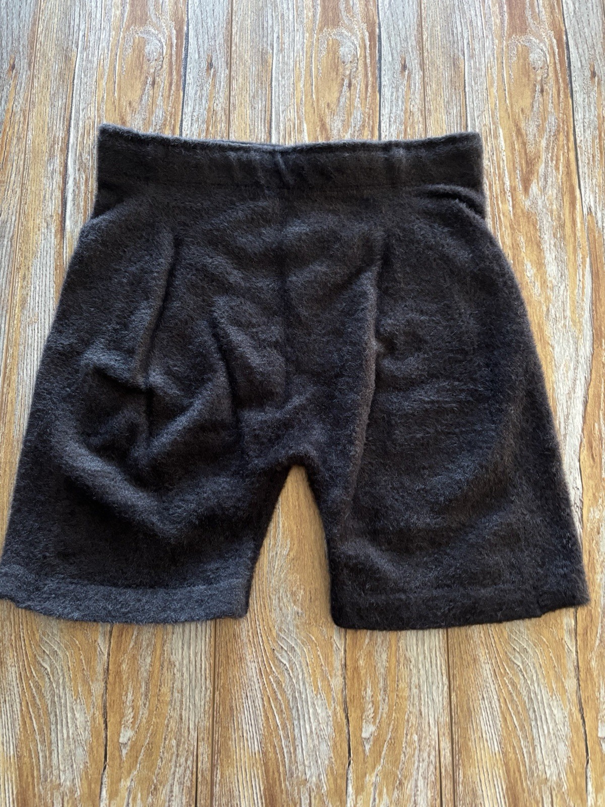 Gymshark Whitney Simmons Fuzzy Biker Shorts Women’s Size Large Black