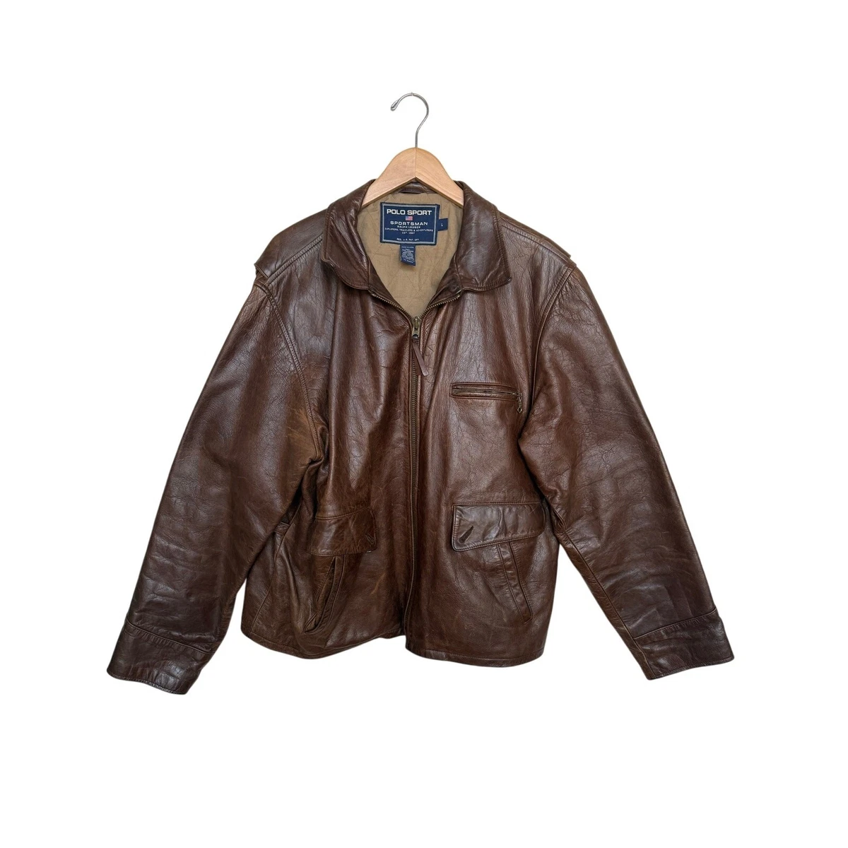 Polo Sport Coats, Jackets & Vests Leather Outer Shell for Men for