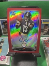 Dri Archer 2014 Bowman Chrome Red Refractor Rookie Auto SP  #23/25 Steelers