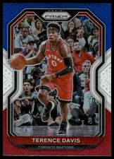 2020-21 Panini Prizm #197 Terence Davis II Red, White and Blue Prizms Raptors